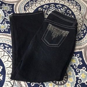 APT9 Bootcut Embellished Jeans - 14PS - NWOT